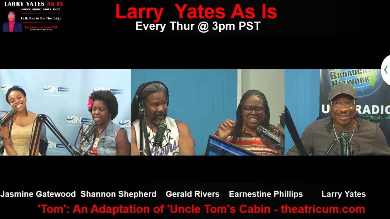Cast of Powerful New Play 'TOM' An Adaptation of 'Uncle Tom's Cabin on LARRY YATES AS IS