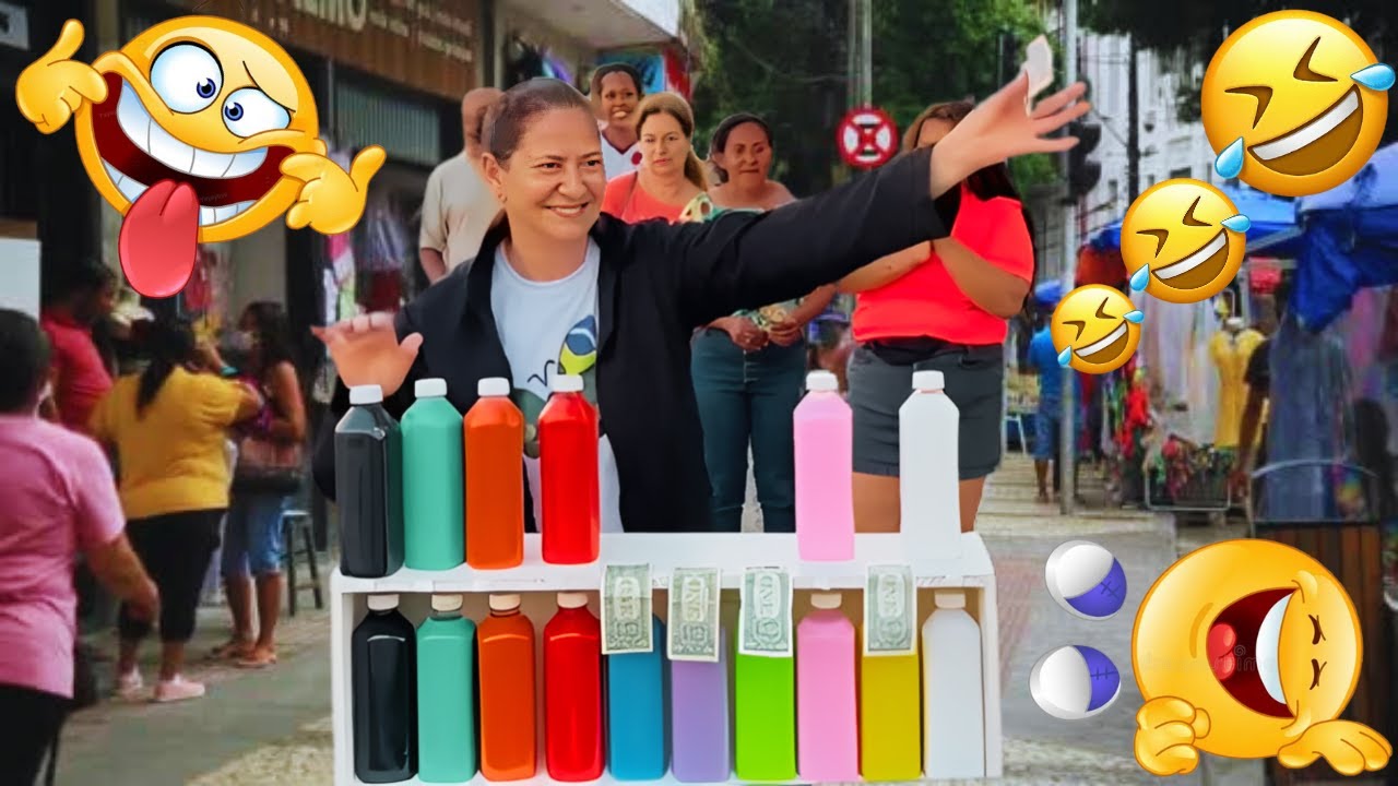 GAME DE RUA ACERTE AS CORES DAS GARRAFAS COLORIDAS - jogos de rua acerte as cores - jogo de rua 2026