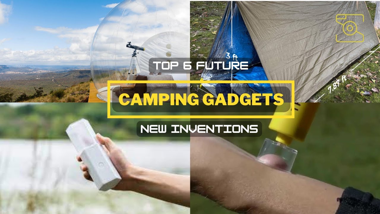 6 Camping Gears 2022 and New Inventions | Enhance Outdoor Experience #campinggadgets #campinggears