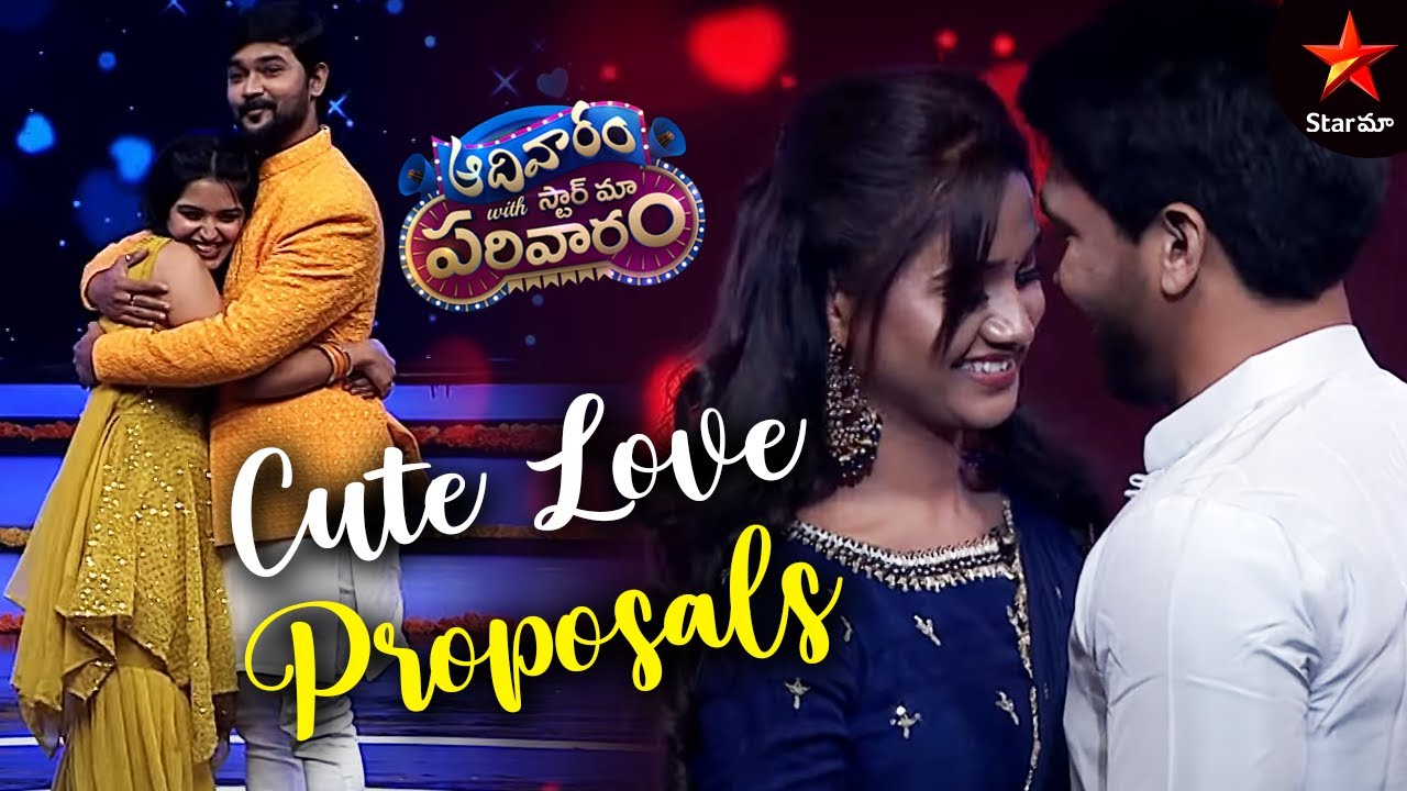 Unique Proposal From Serial Stars | Aadivaaram With Star Maa Parivaaram Highlights | Star Maa