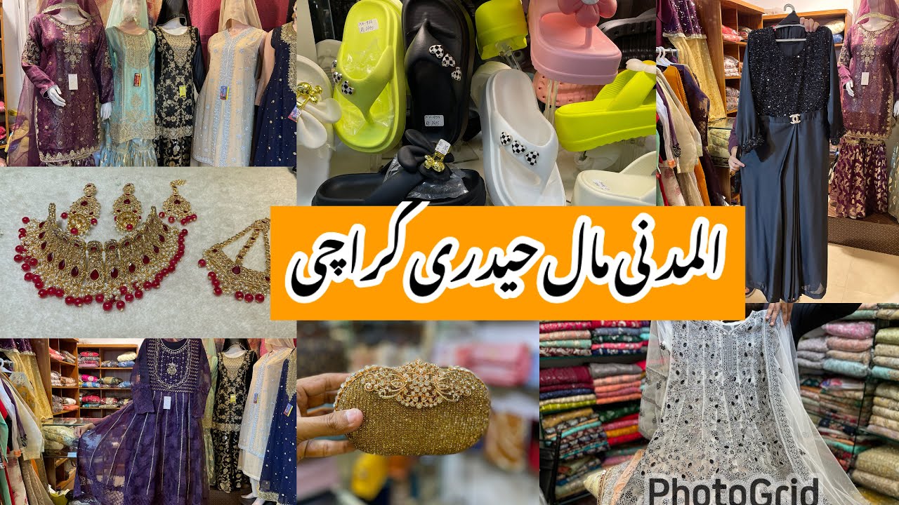 Al Madni Mall Hyderi-Affordable footwear,dress,bags & jewelry shopping in local mall Karachi