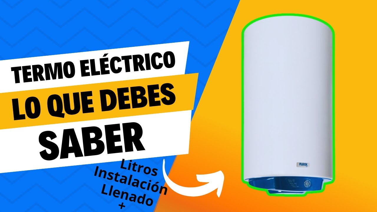 Cómo INSTALAR un TERMO ELECTRICO paso a paso (instalación de un termotanque)