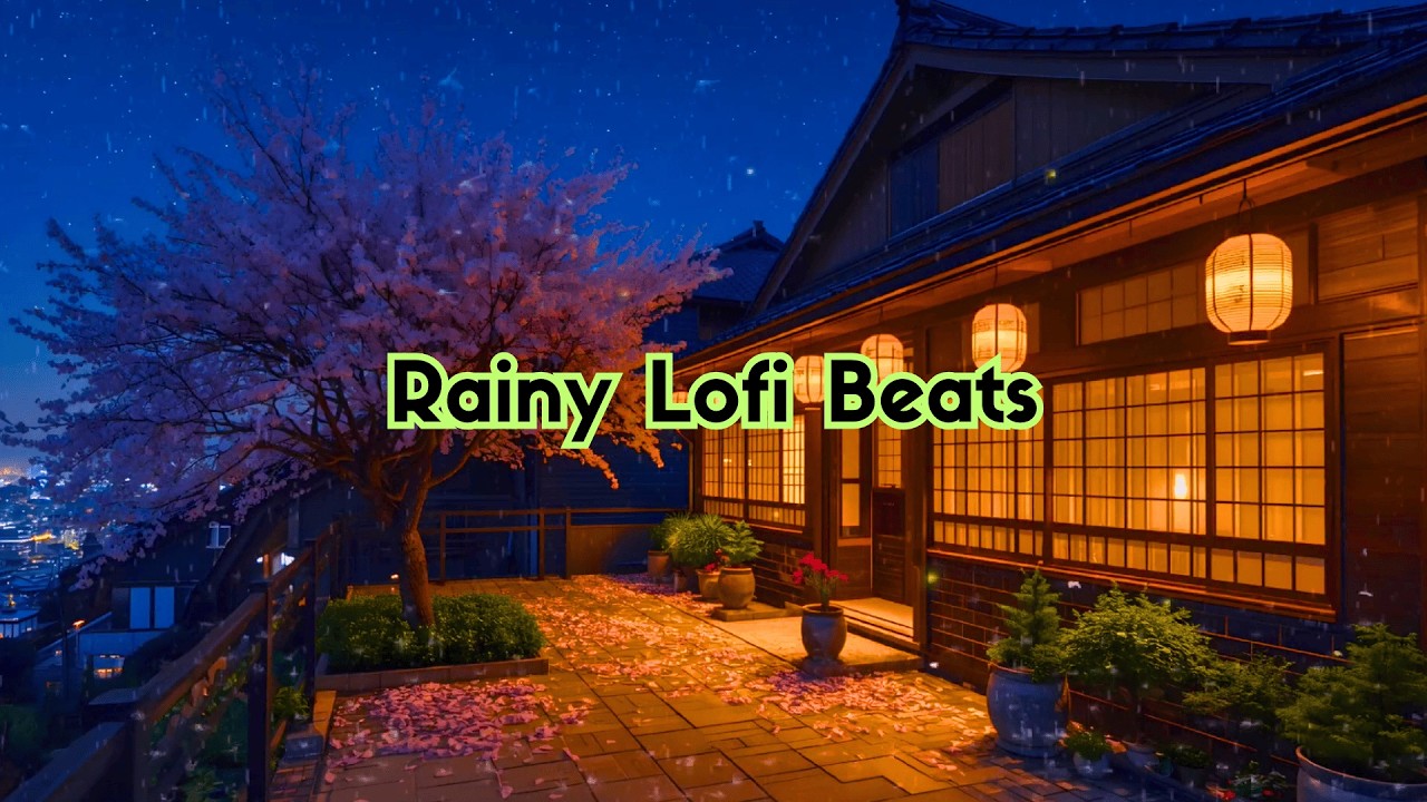 Tokyo After Midnight - Rainy Lofi Beats for Peaceful Night Focus 🎧