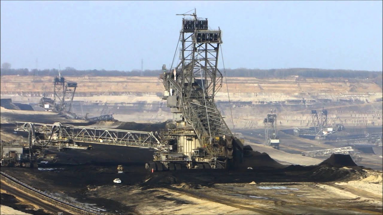 Energy production: The Open-Cast Mining Garzweiler II in Germany