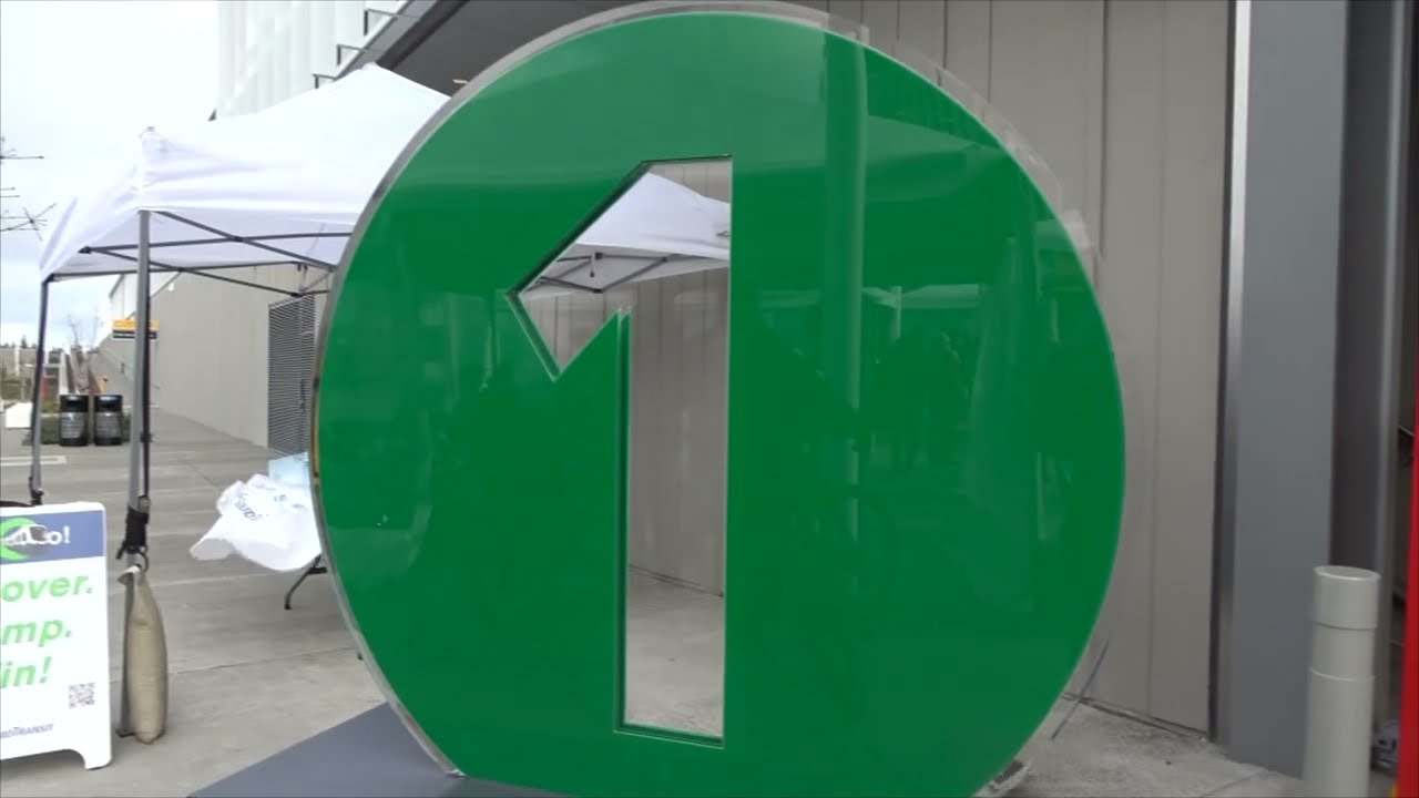Seattle Link Light Rail Extension to Federal Way (First Southbound Train Ride & More)