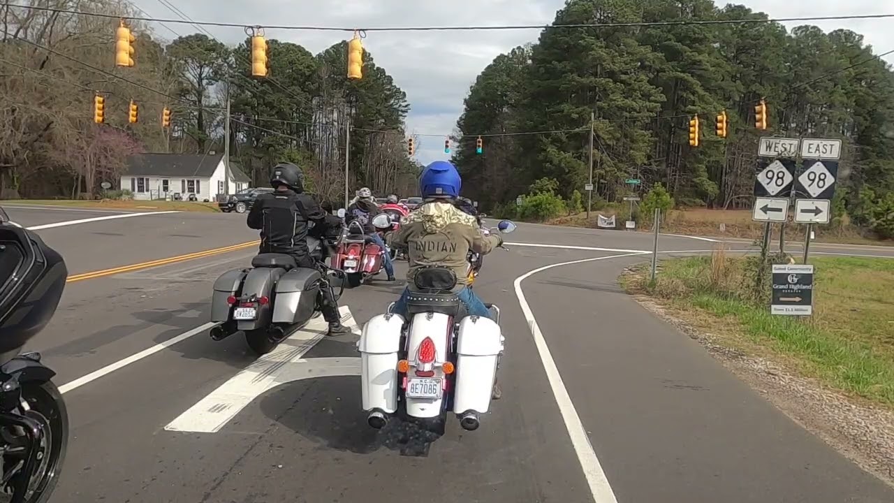 Aunt Millie's Pizza I.M.R.G. ride to Milton, N.C.