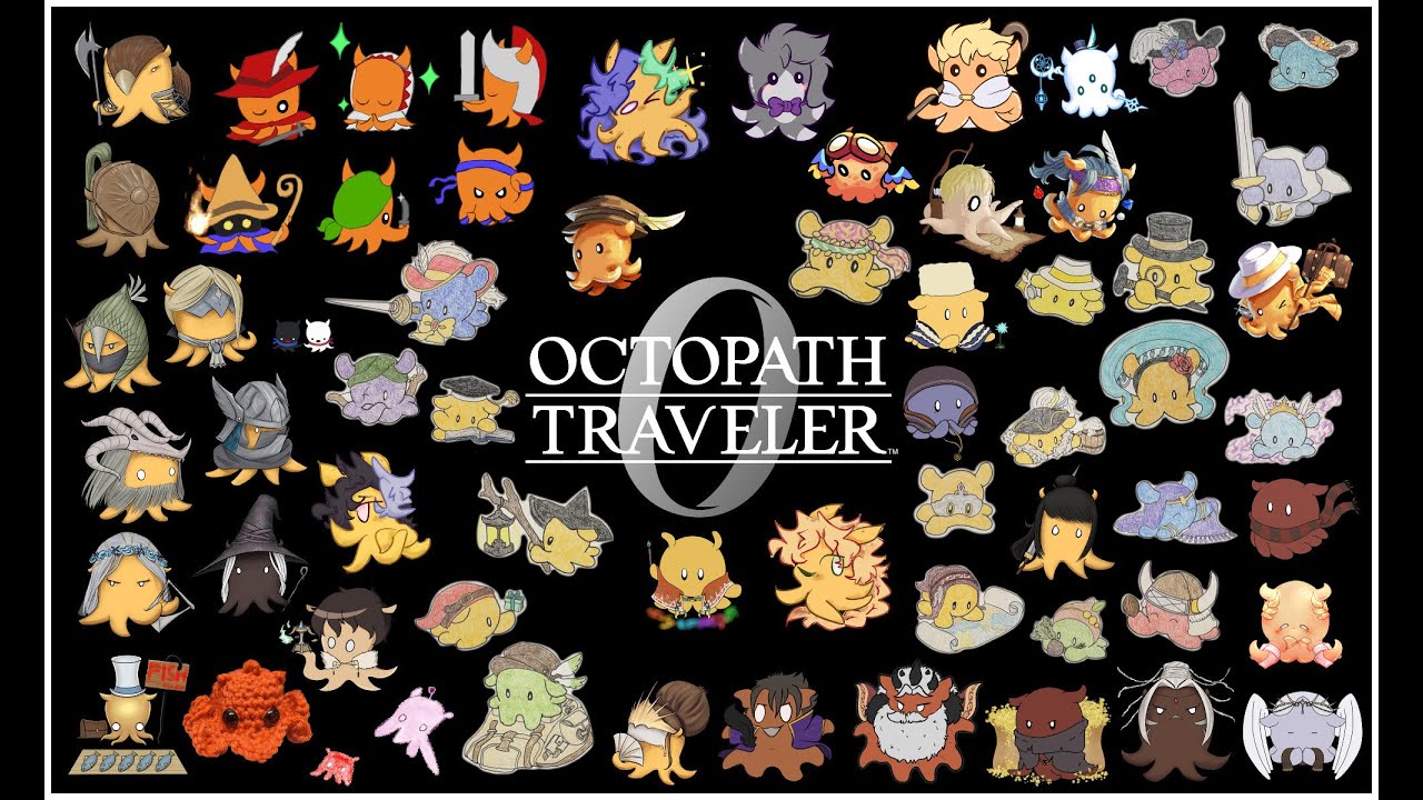 Octopath Traveler: CotC | Проект Path Action (совместная работа над Octopuff Traveler)