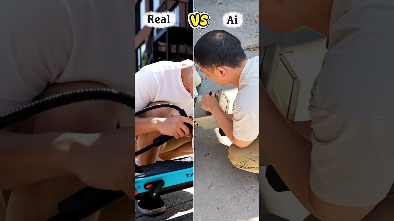 Real vs Ai 👍 Portable laser marking machine 👍 Which one is better 
