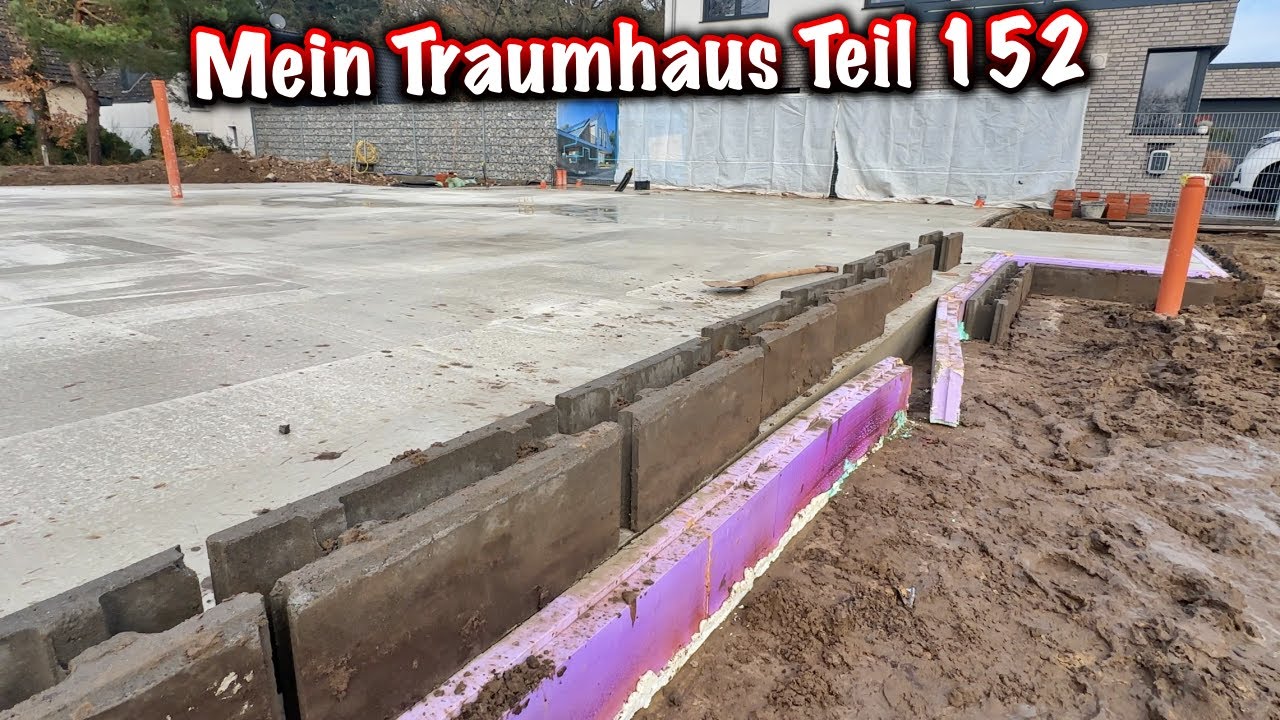 Traumhaus! (Bodenplatte ausschalen - Teil 152) ElektroM