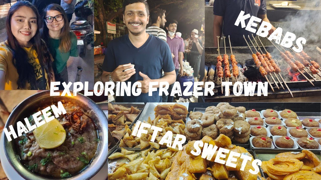 Exploring the streets of Frazer Town in Bangalore during Ramadan| Special Iftar Food items 🤗