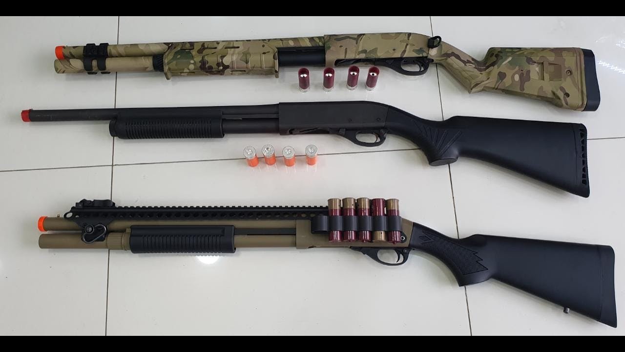 AS 12 MAIS REAIS DO AIRSOFT SHOTGUNS QUE FUNCIONAM IGUAIS A REAL