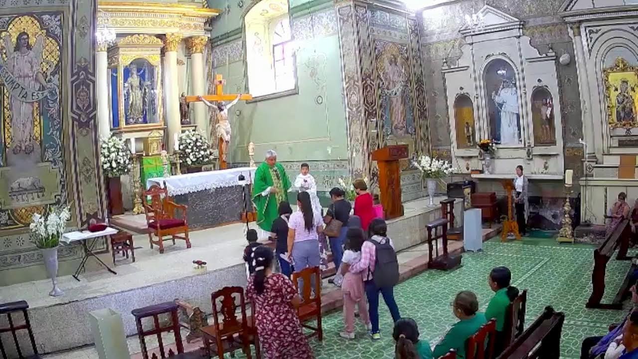 CELEBRACIÓN EUCARÍSTICA: Domingo VI del Tiempo Ordinario. 15 /FEB / 2026.-12:00 HRS.