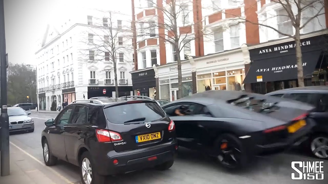 Aventador Crash - Moment of Impact