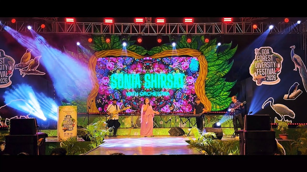 Sonia Shirsat With Orchestra || Sway [ cover ] || Goa Forest Diversity Festival 2026