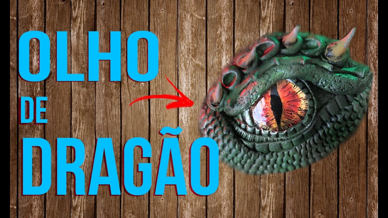 FAÇA UM OLHO DE DRAGÃO! (DIY) - Victor Lamoglia
