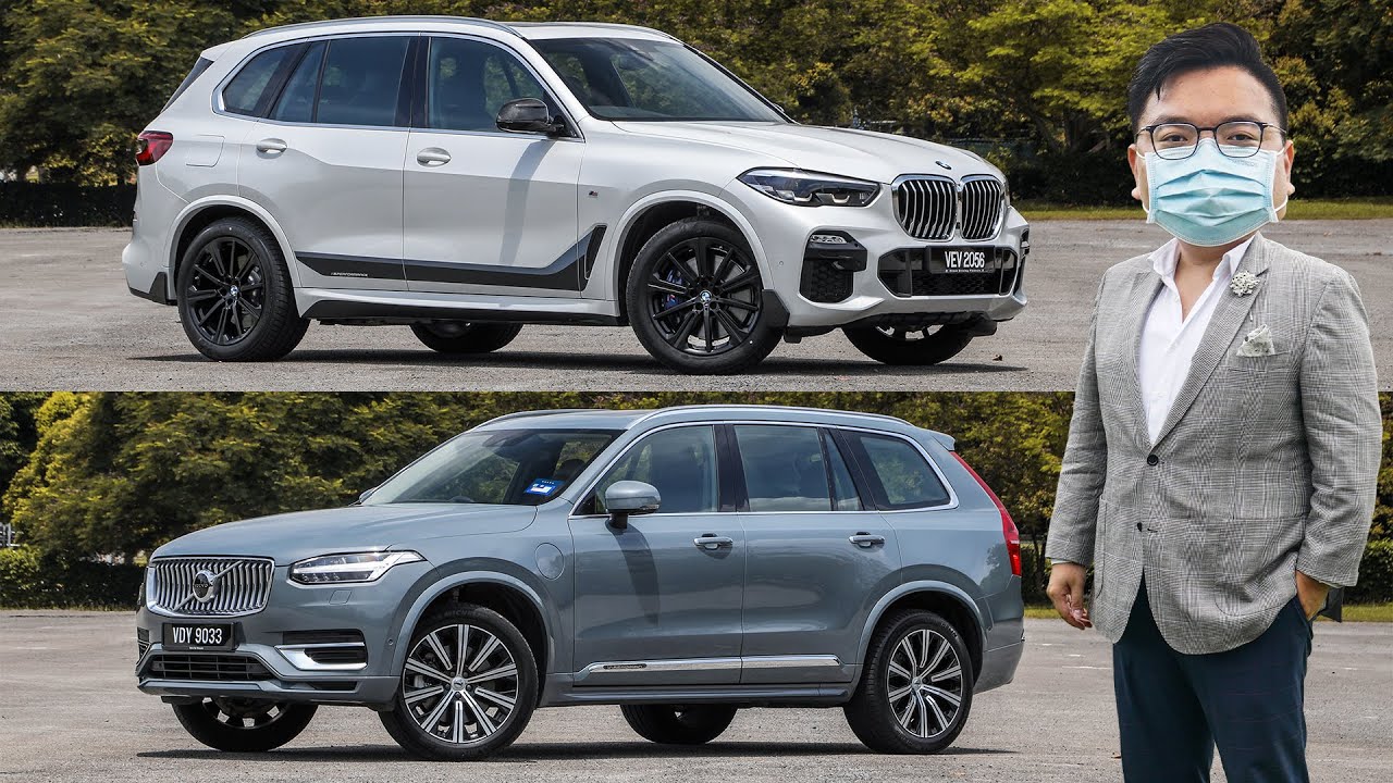 2020 BMW X5 xDrive45e G05 vs Volvo XC90 T8 - Malaysian comparison review