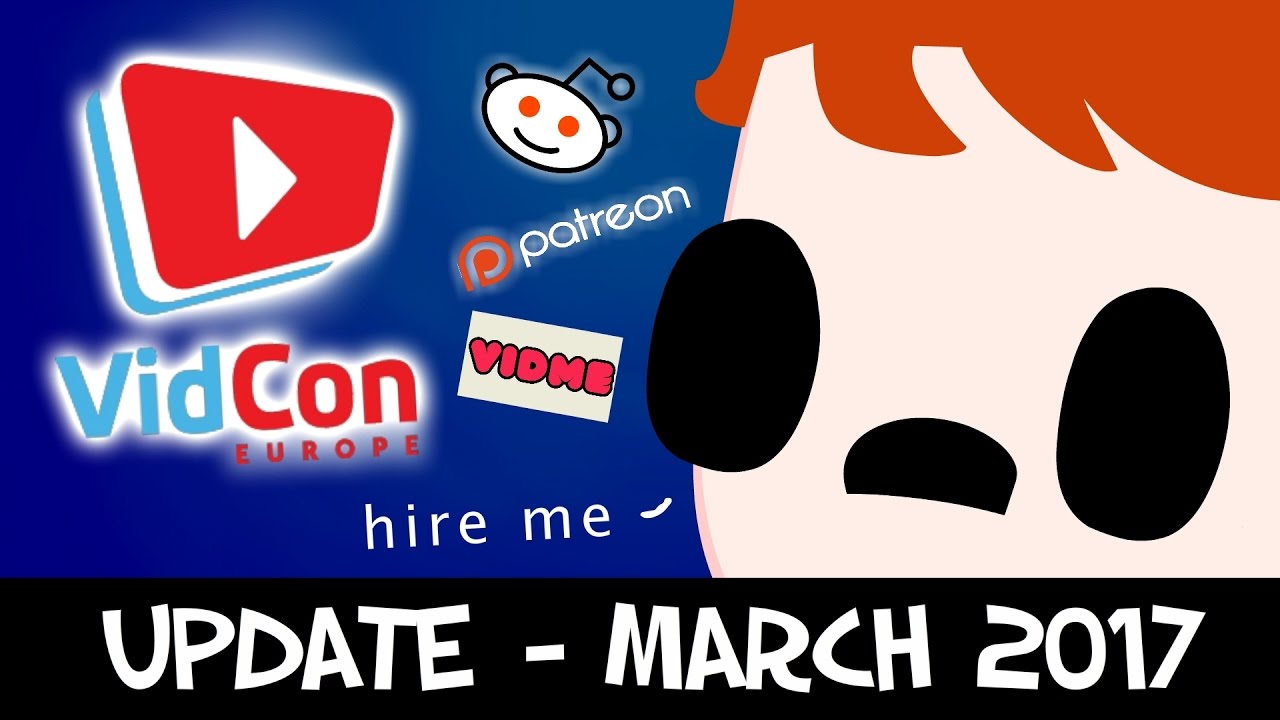 Vidcon Europe + STUFF... - UPDATE (March 2017)