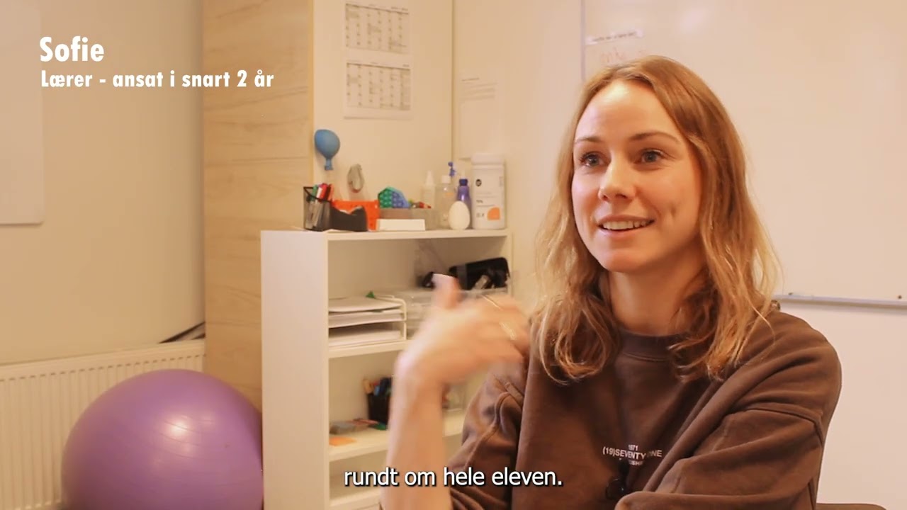 Lærer rekrutteringsvideo