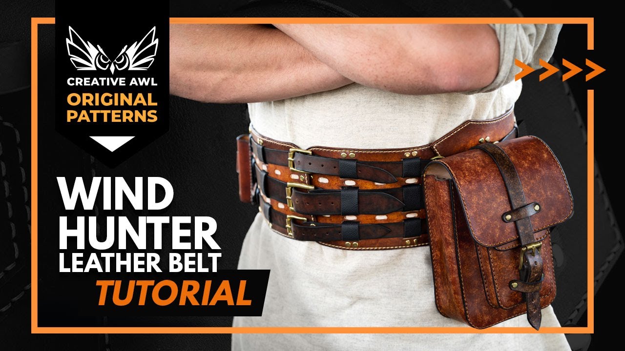 Viking Fantasy Leather Belt DIY