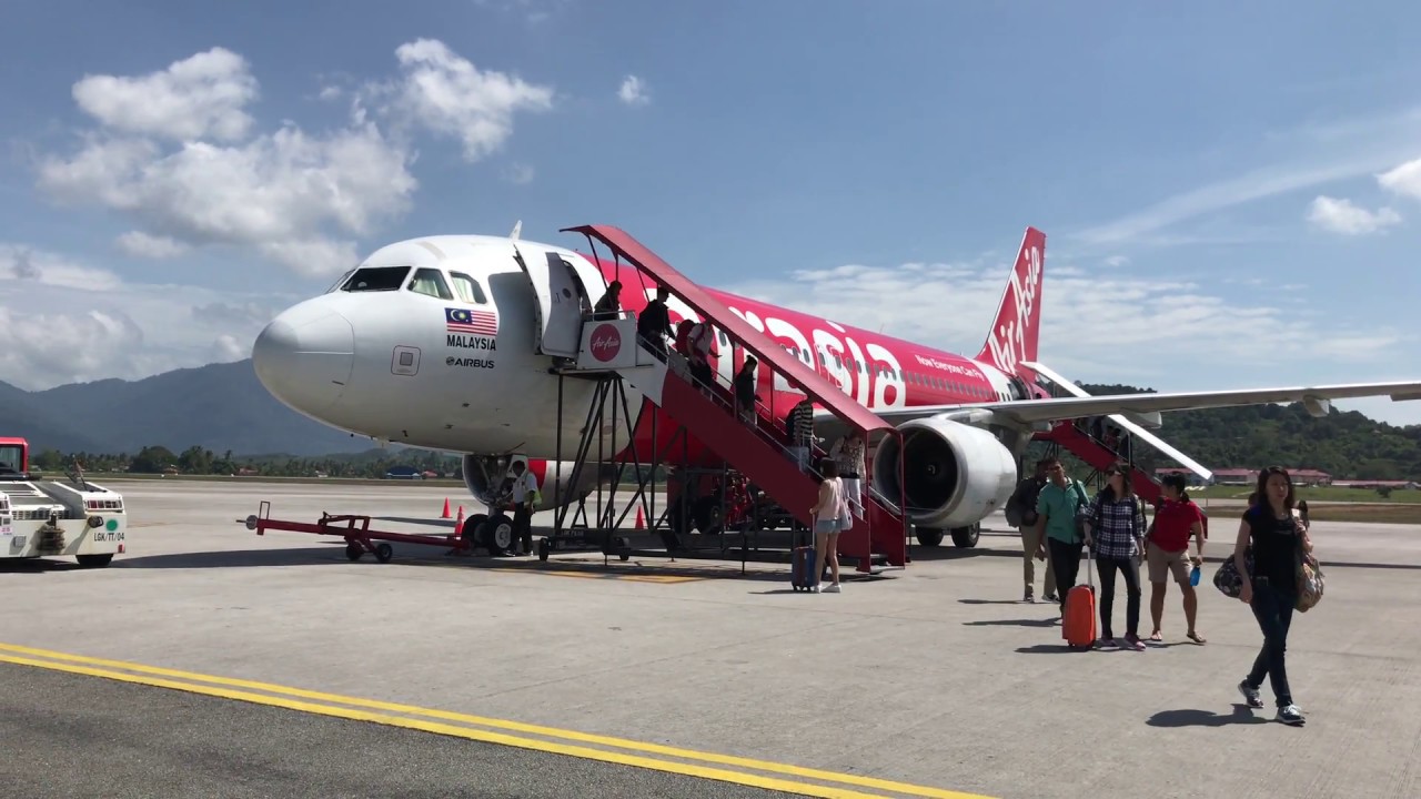 Air Asia Airbus A320 - Singapore to Langkawi, Malaysia