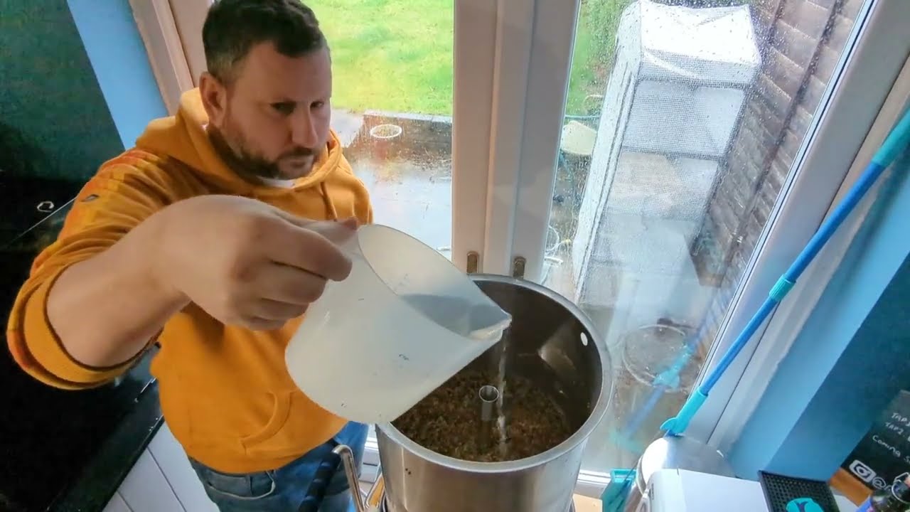 Brewing an Oatmeal Licorice Milk Stout: From Mash to Fermenter