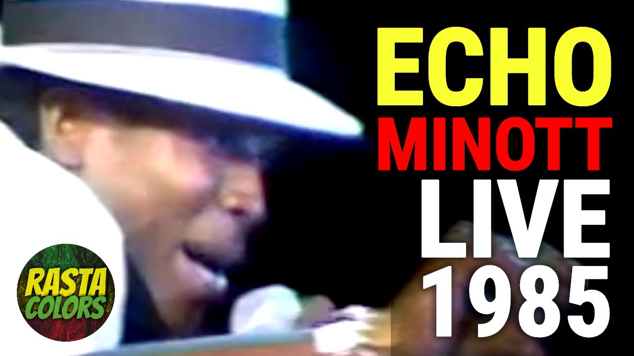 Echo Minott LIVE in Kingston, Jamaica Performing Hand Pon the Key + Original Fat Ting | 1985