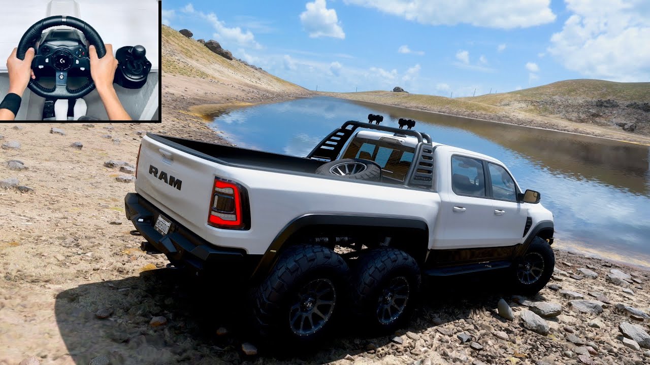 HENNESSEY MAMMOTH 6X6 - FH5 | LOGITECH G920 REALISTIC OFFROAD| How Far Can This Monster Go Off-road?