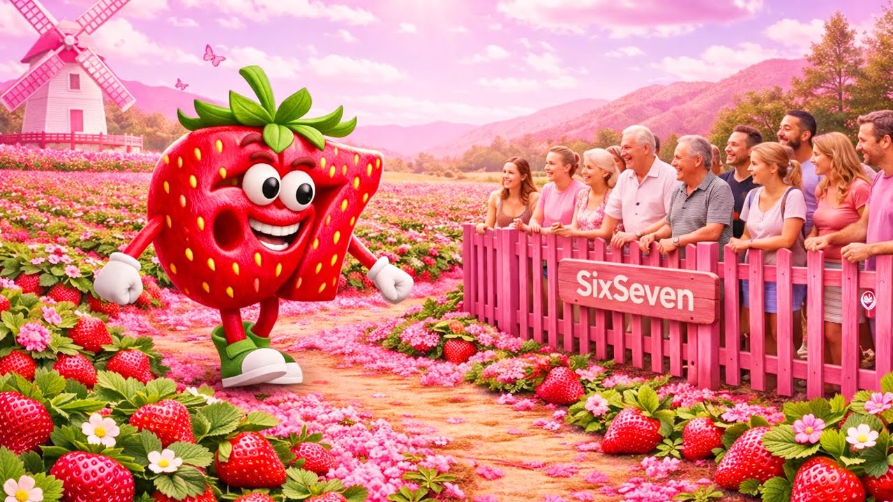 🍓💗 Zoo ParkZone – Brainrot Zoo Vol. 11 – Pink Strawberry Zoo 🦩🍓 (Official Music Video)