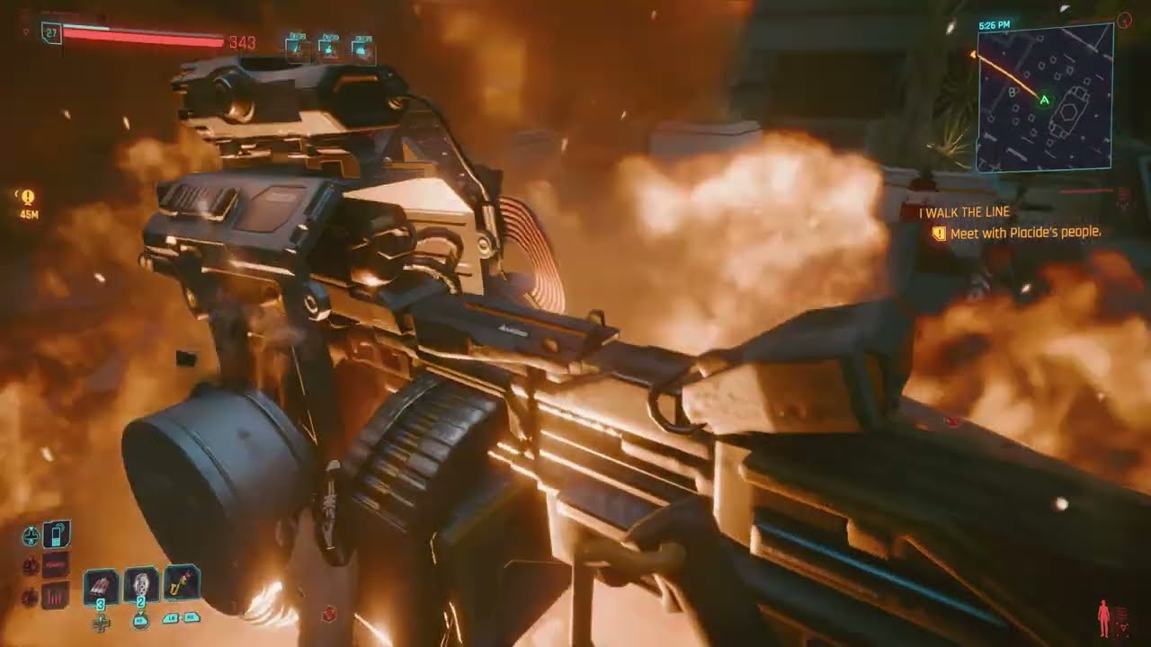 Cyberpunk 2077 Destructible environment!