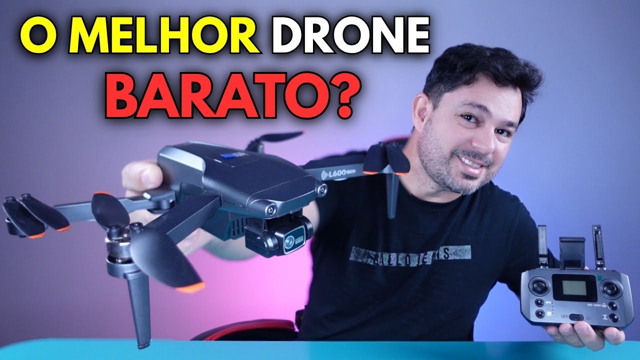 Drone BOM E BARATO Para Iniciante? Testei o L600 PRO