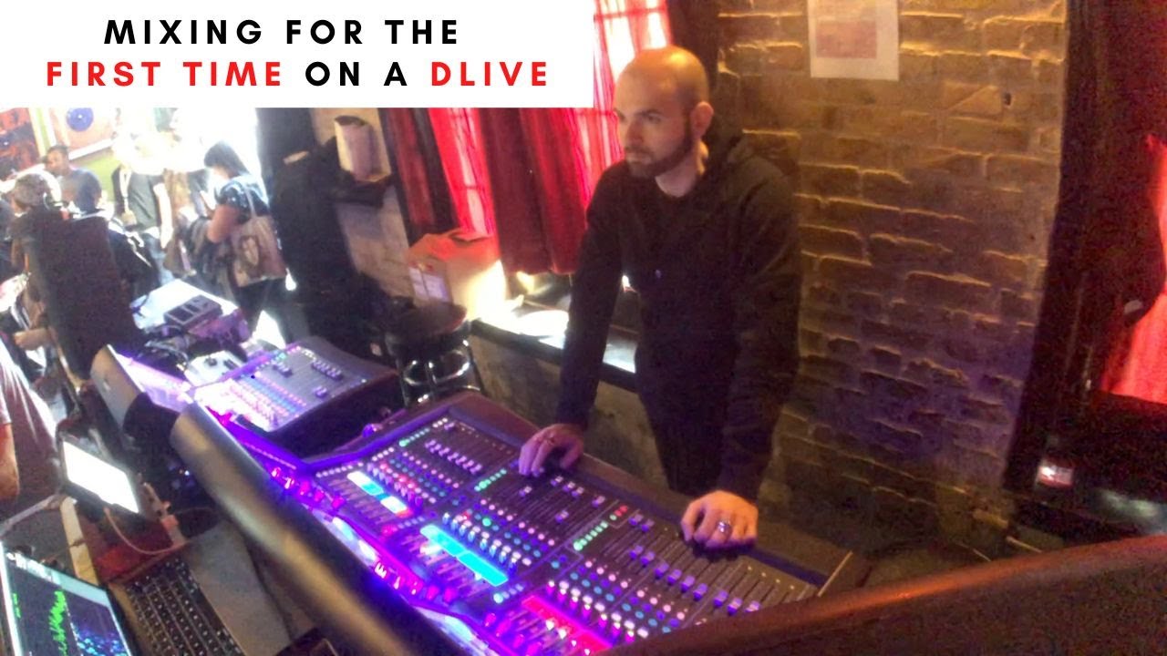 My first time using an A&H Dlive