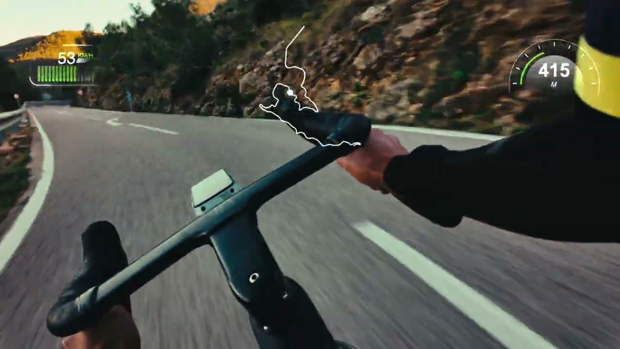 Descending the Coll De Rates with DJI Osmo Pocket 3