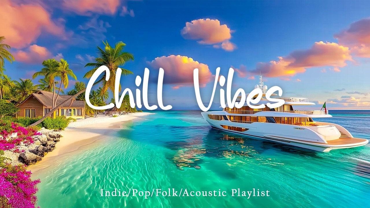Chill Vibes Flow🌅 🌊Feel Good Morning Music to Start Your Day Happy! | Top Indie/Indie Pop Playlist
