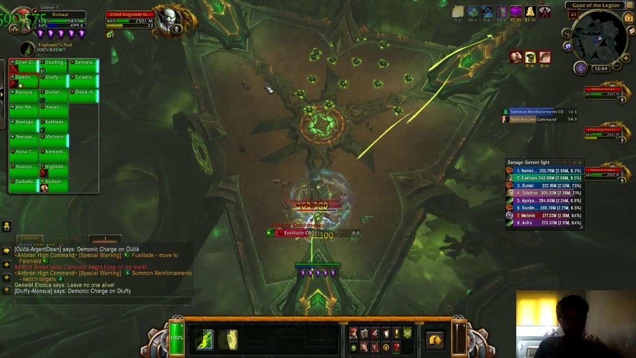 Normal Antoran High Command Warlock PoV