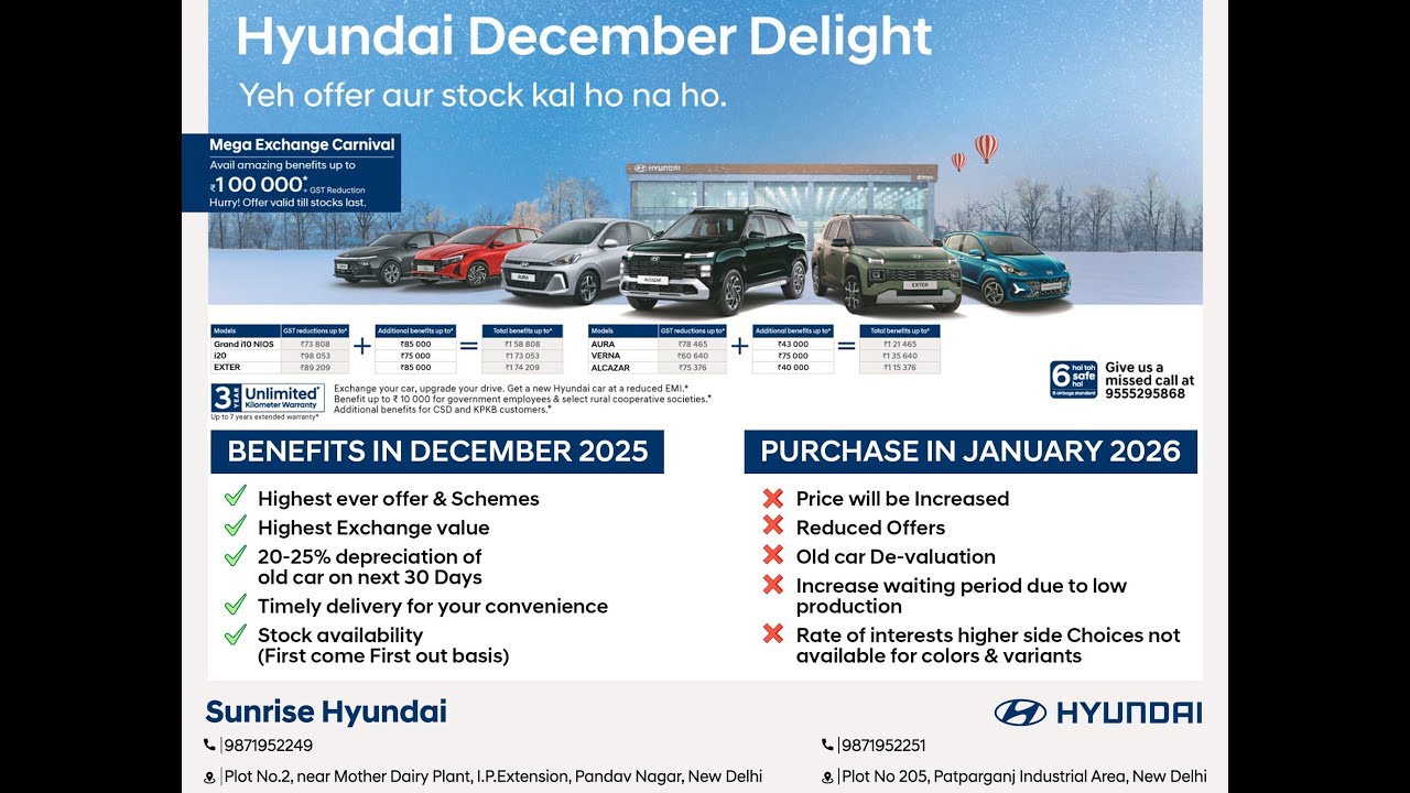Hyundai December Delight