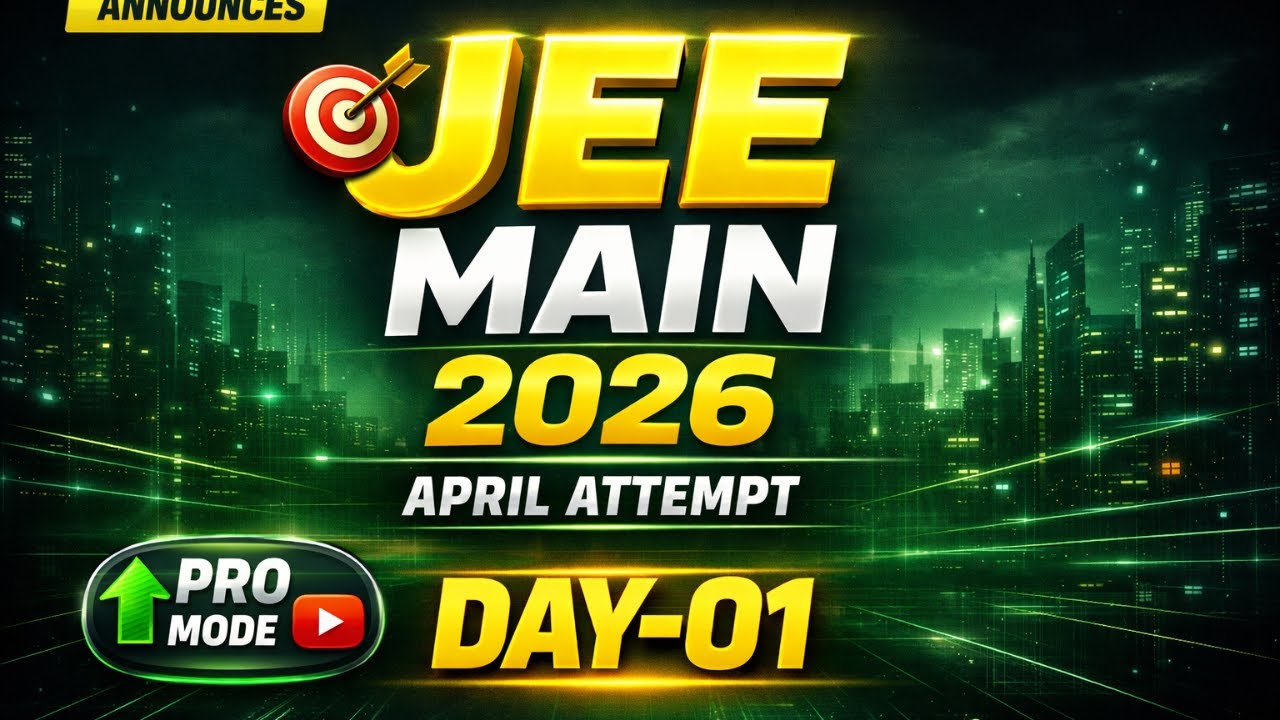 “JEE MAIN 2026 | April Attempt | Matrix & Determinant Full Revision”