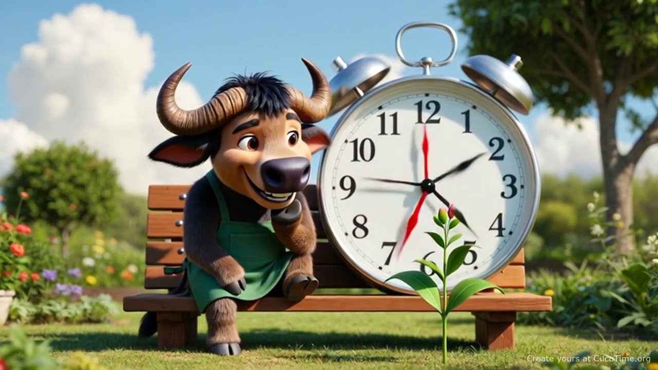 Benny the Buffalo’s Giant Backyard Garden