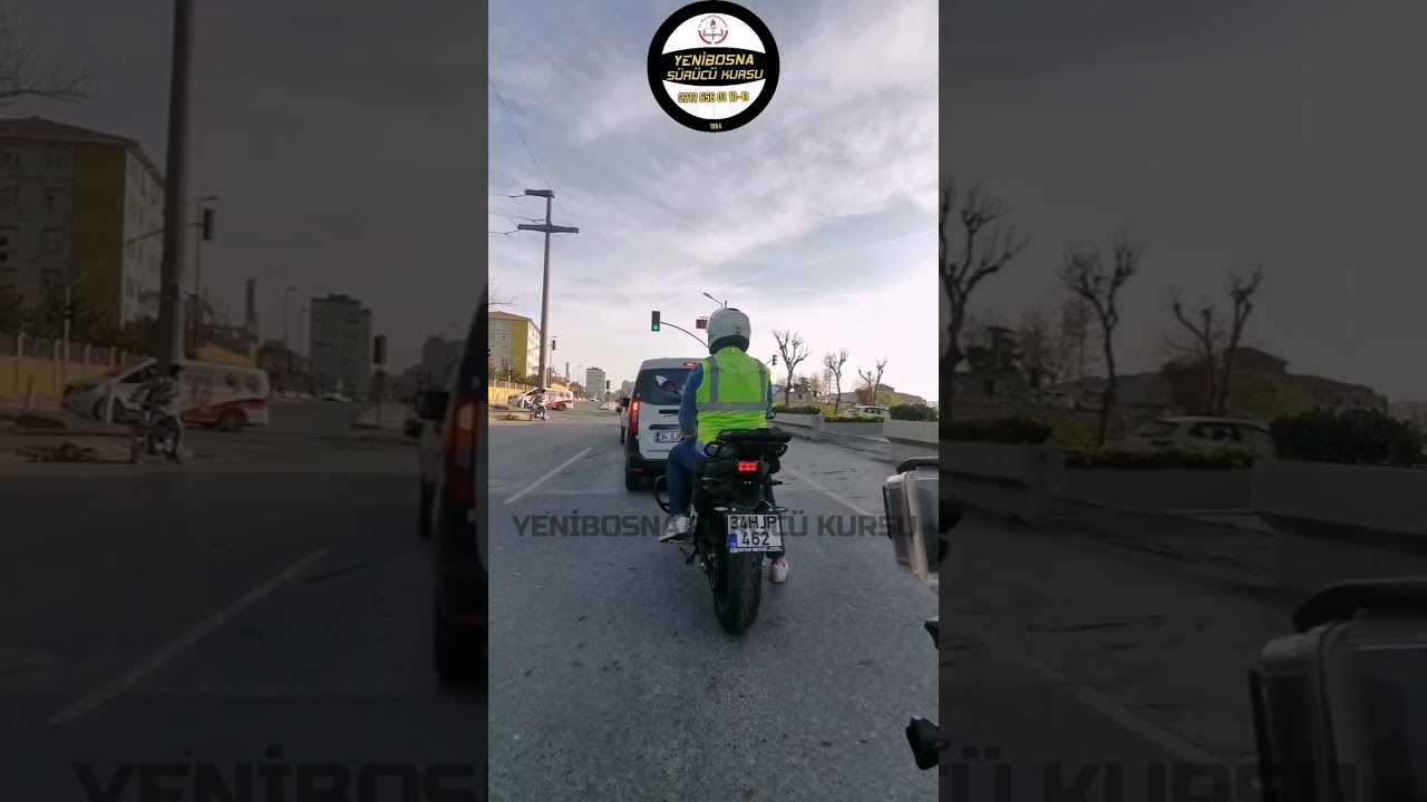 Yenibosna Sürücü Kursu - Bahçelievler Direksiyon Sınav Güzergahı. A1 - A2 - A Sınıfları