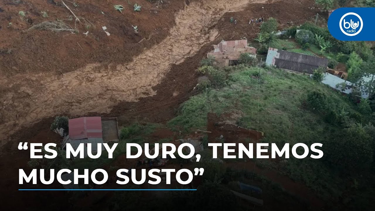 Deslizamiento en Bello, Antioquia, deja 10 muertos y 15 desaparecidos
