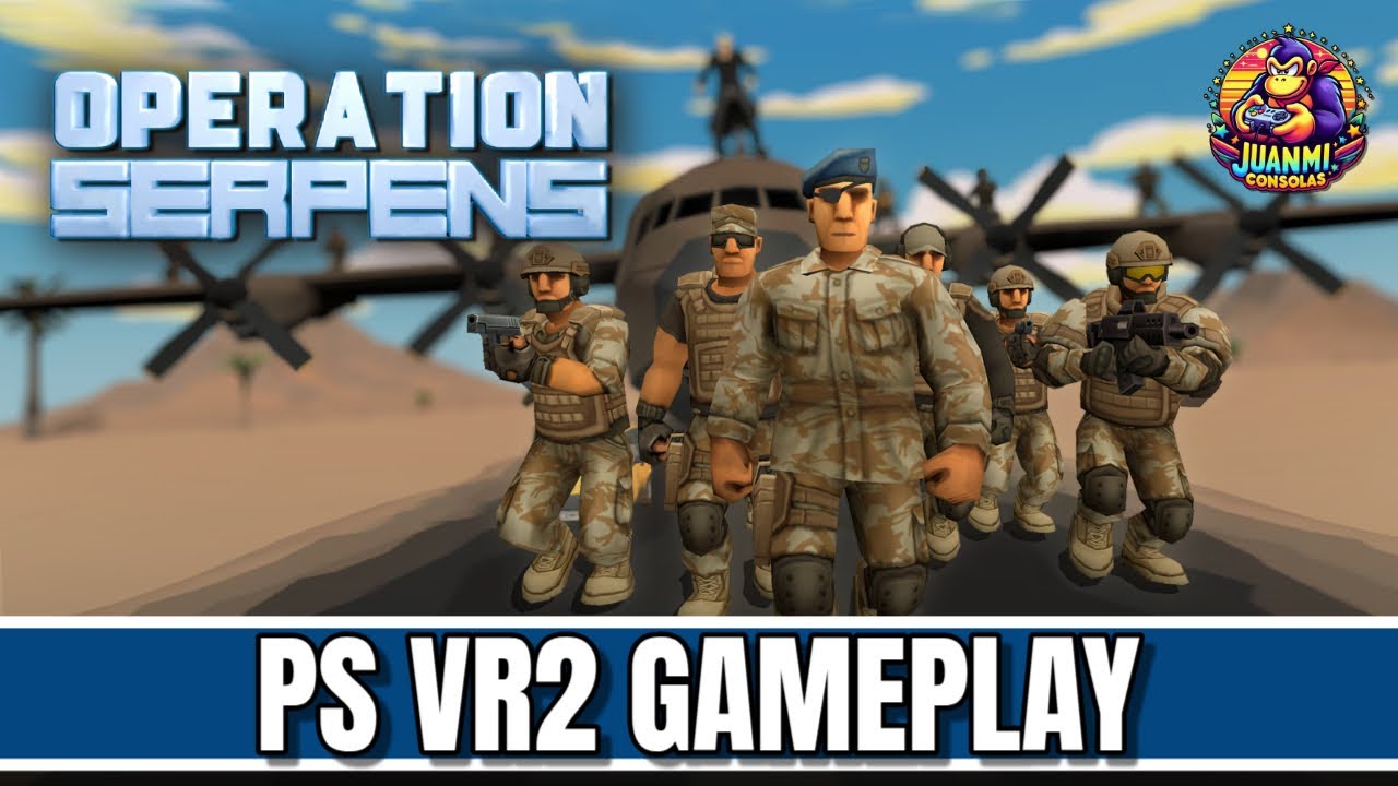 Operation Serpens // PlayStation 5 VR2 Gameplay // Arcade Action Shooter