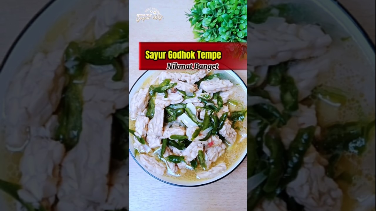 Tempe Sepapan Jadi Menu Enak #sayurtempe #olahantempe #menusimple #menuberbuka #trending #shorts
