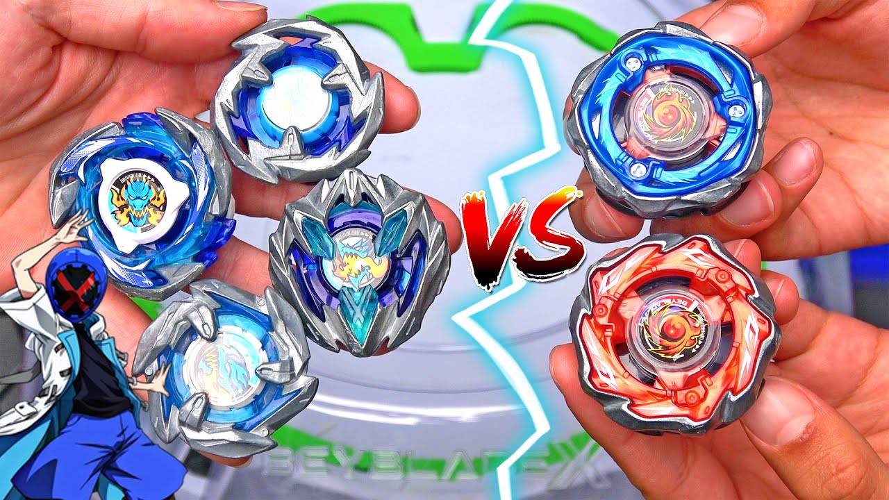 ALL DRAN BEYS vs SOL ECLIPSE | JAXSON vs 3 & 4 - Beyblade X Battle