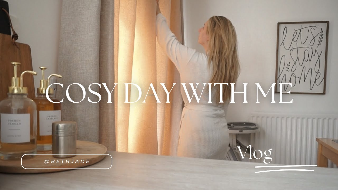 SPEND A COSY DAY WITH ME | Slow living, baking, peaceful vlog & home bargains 🍂