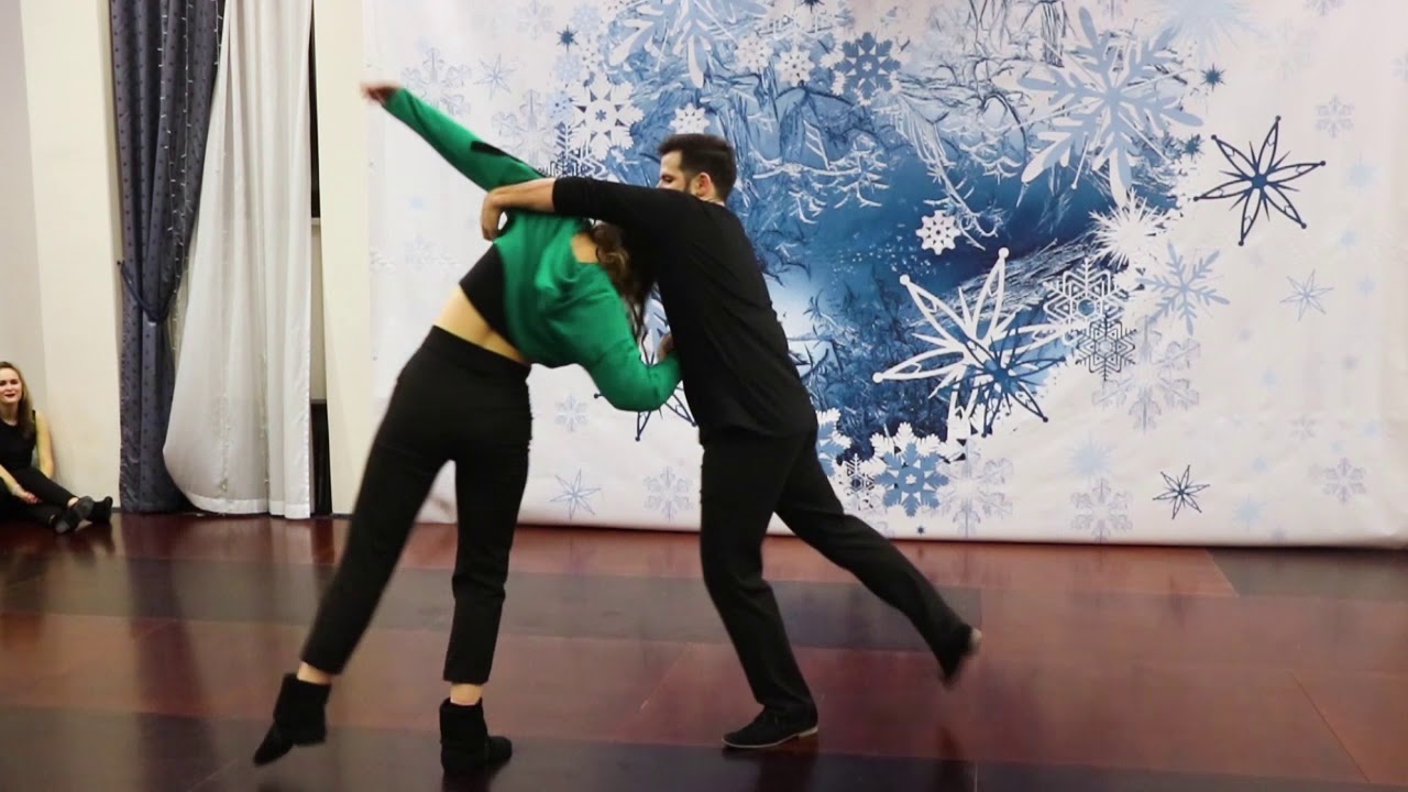 Pro Show Maxence Martin & Virginie Grondin   Swing&Snow 2019