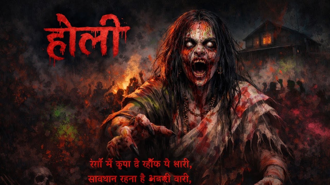Holi horror story || Daravani kahani in hindi || Animated horror stories #horror #scarystories