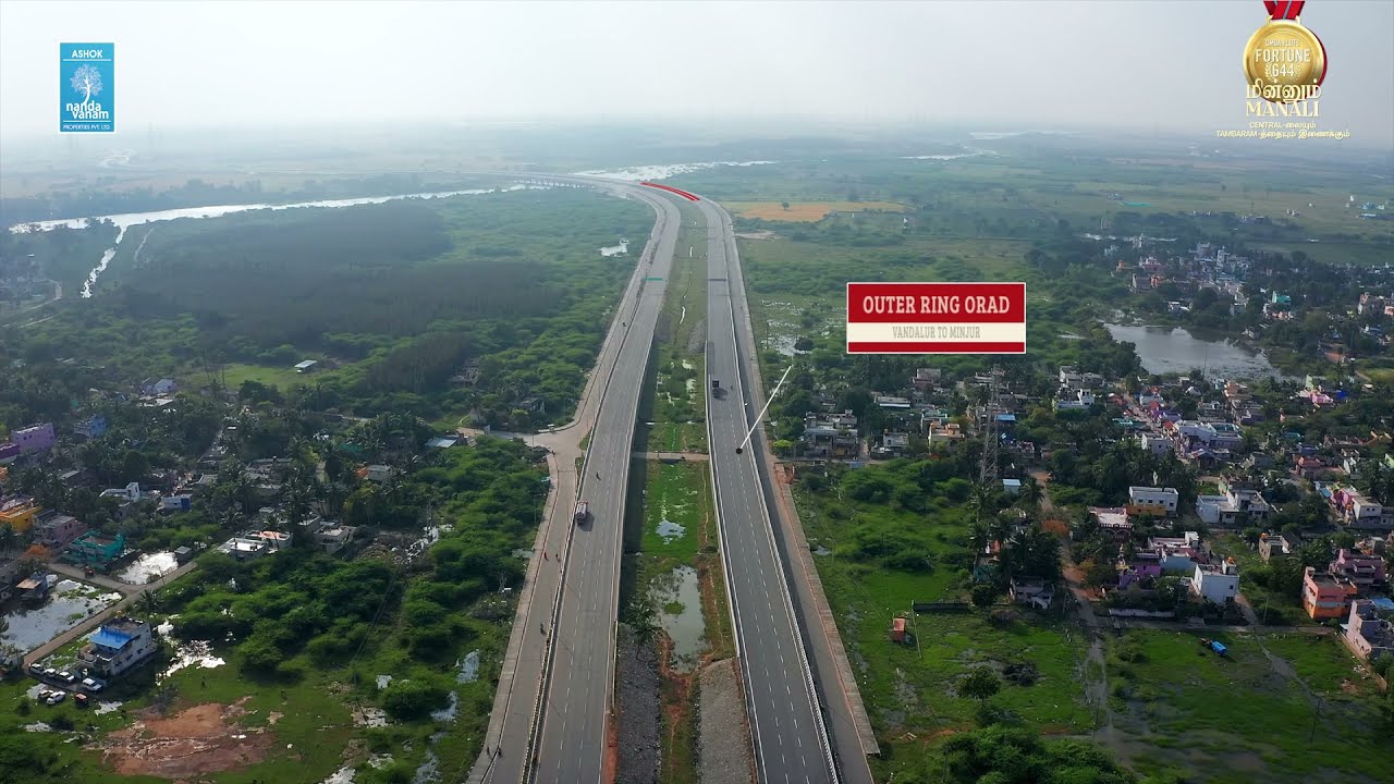 CMDA PLOTS - FORTUNE 644 - Minnum Manali Route 1