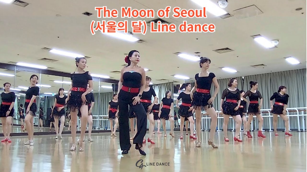 The Moon of Seoul line dance | 서울의 달 라인댄스(김건모 라인댄스) | High Improver | C4라인댄스 |  일산 라인댄스