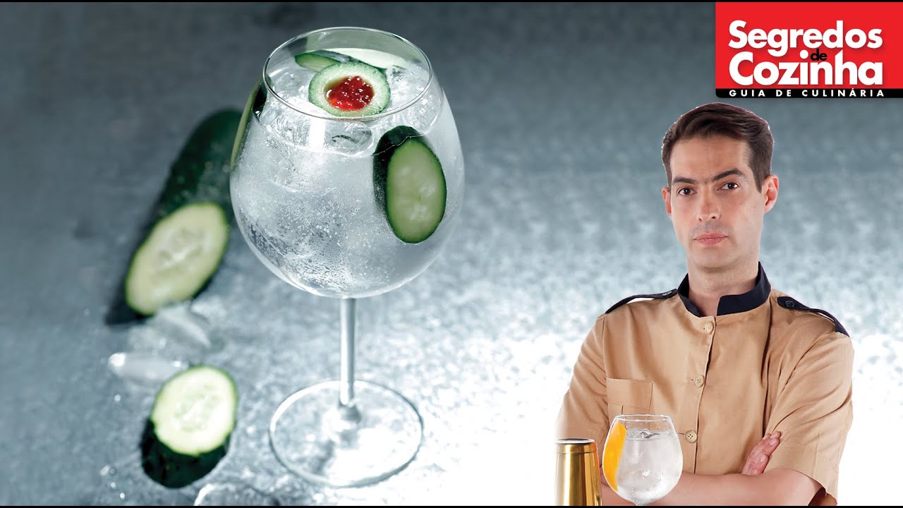Gin Hendricks com Caviar de rosas e morango - Segredos de Cozinha