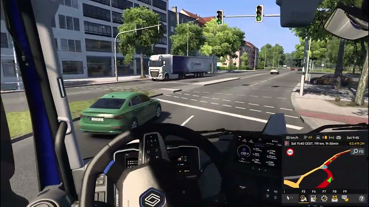Heavy Farm Logistics Potatoes Transport Across Germany Renault Truck ETS 2 127 km 🚚№6