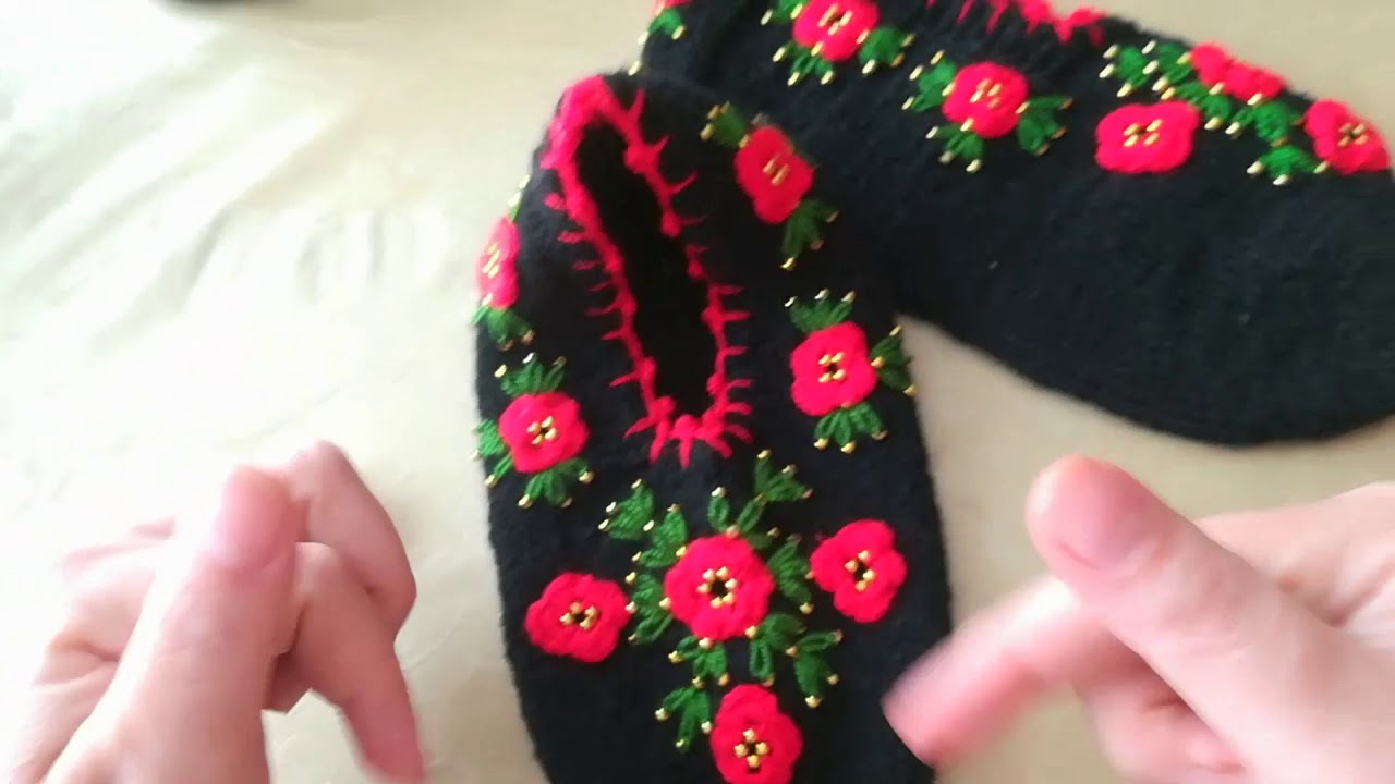 Düz patik üstünü işleme